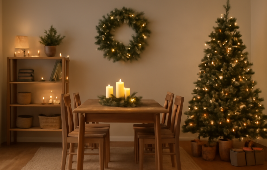 Tips de decoración de Navidad con muebles: Crea un ambiente acogedor con Organic Design